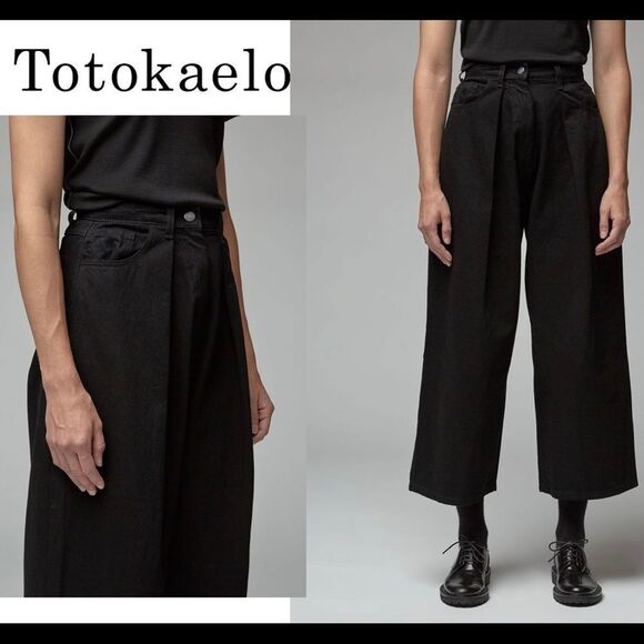 Totokaelo Archive Dugan Denim Pant in Black Sz 25 NWOT - Picture 1 of 15